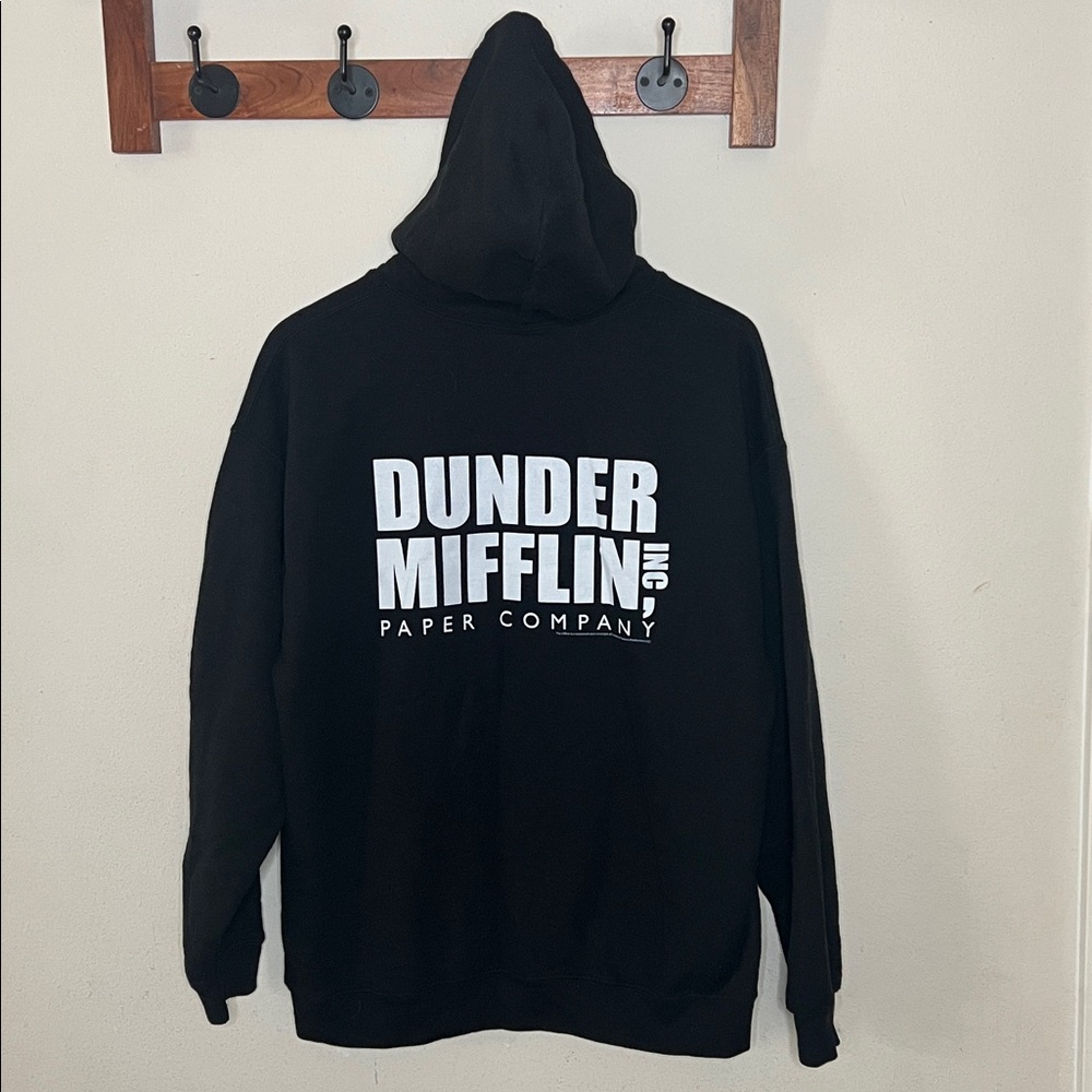 The Office Dunder Mifflin Hoodie Size Large Unisex